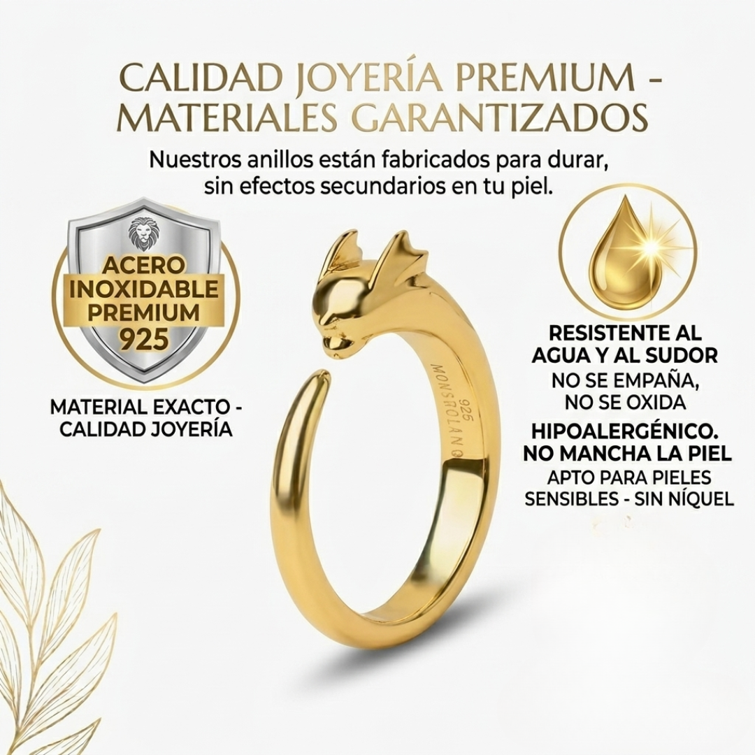 Anillo Ajustable de Criaturas del Anime