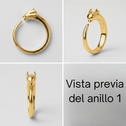 Anillo Ajustable de Criaturas del Anime